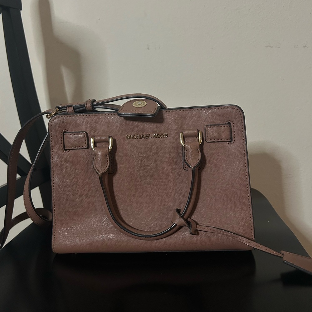 Michael Kors Leather Satchel